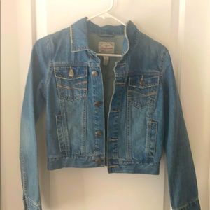 Aeropostale Jean Jacket. Lightly distressed